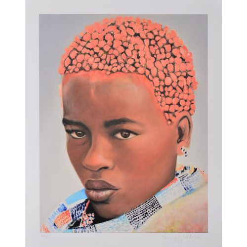 Afrika sorozat- Női portré No 1 - Limitált kiadás