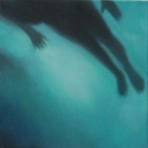 Underwater serie, 30x30cm oil on canvas, 2008/9